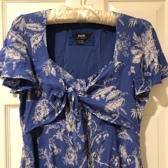 Maeve Jill Flutter-Sleeve Dress - Picture 7 of 8